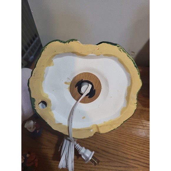 J.S.N.Y. Fine Ceramic Thanksgiving Night Light Set w/ 3PCS Figurines & Box Rare - Picture 8 of 10